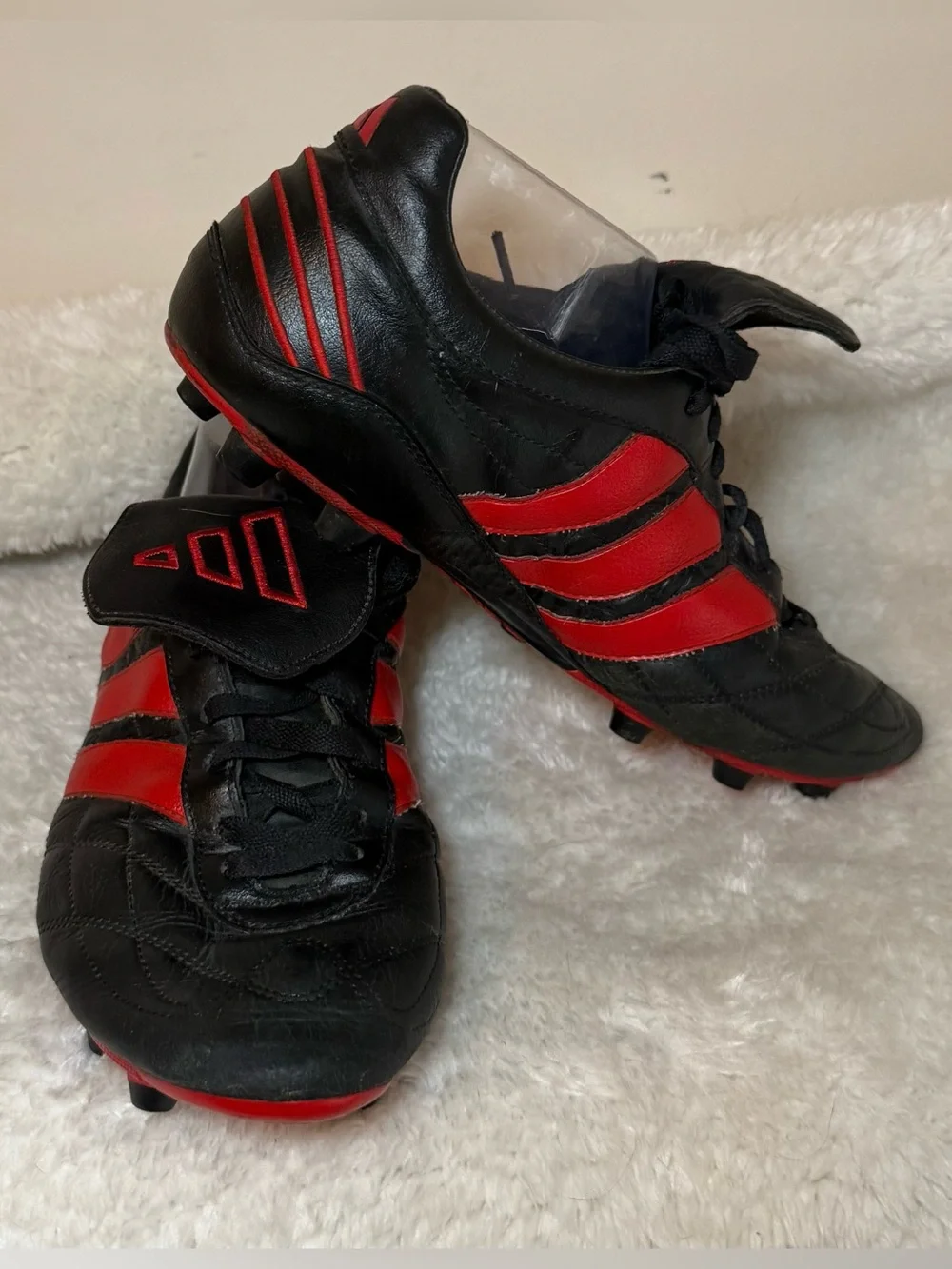 Vintage 2000 Adidas Predator Precision Takedown/Club (#663018) Red/Blk